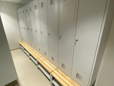 Changing room installation Rimi Eesti Food AS